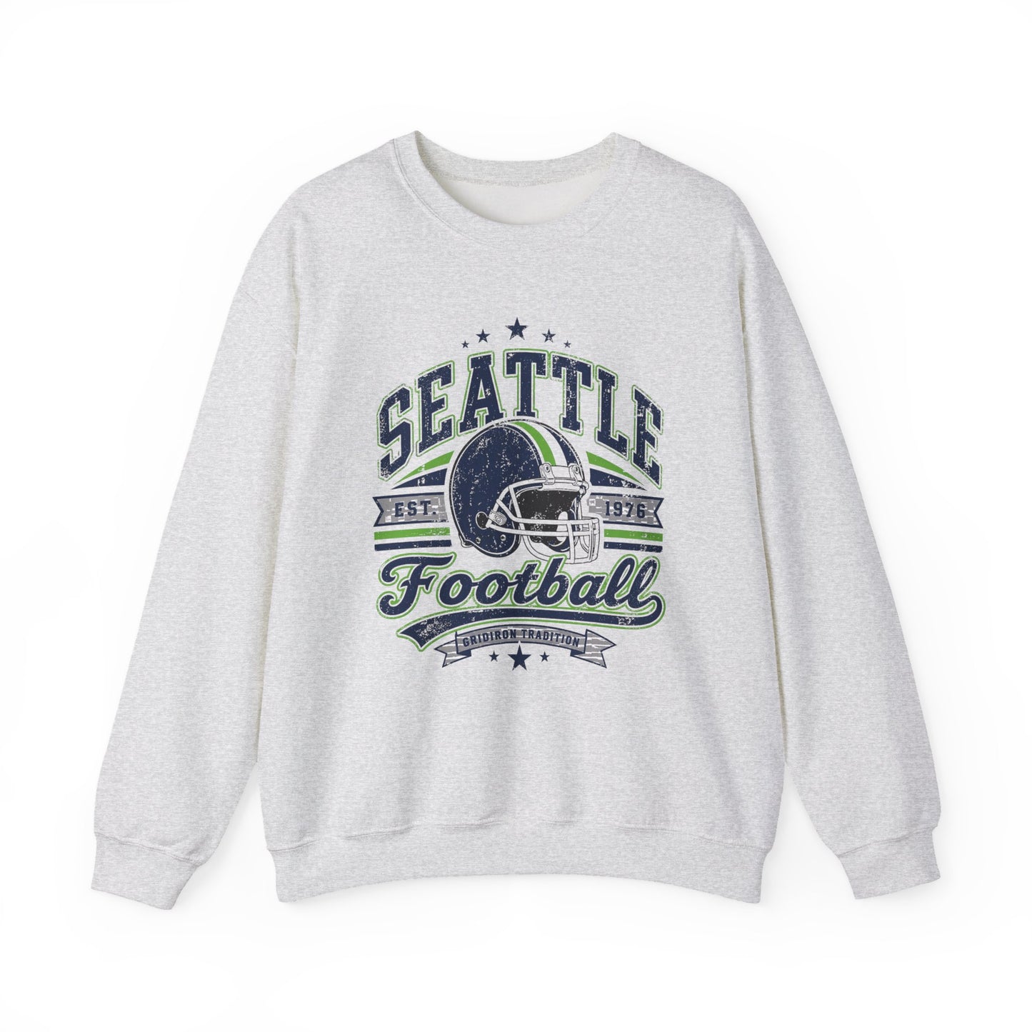 Seattle Classic Football Graphic Sweatshirt