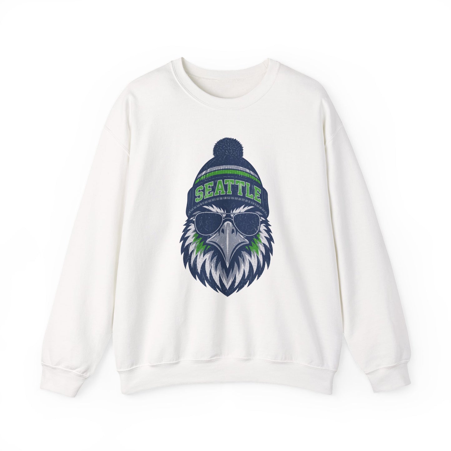 Seattle Classic Character Football Graphic Sweatshirt