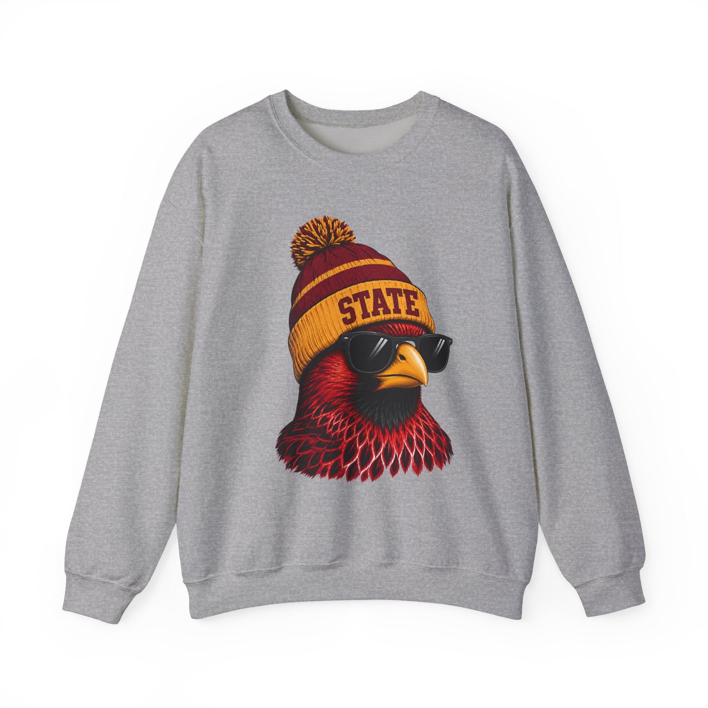 Adult Cardinal Football Graphic Sweatshirt
