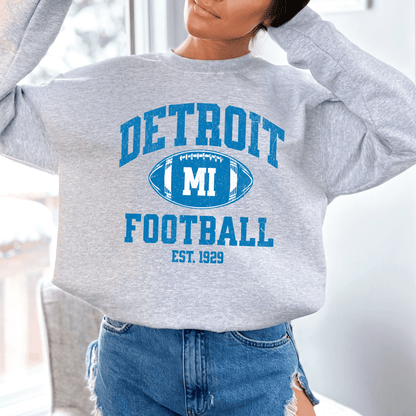 Detroit Football Sweatshirt