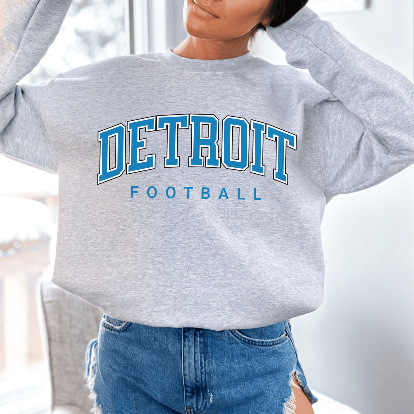 Detroit Football Sweatshirt