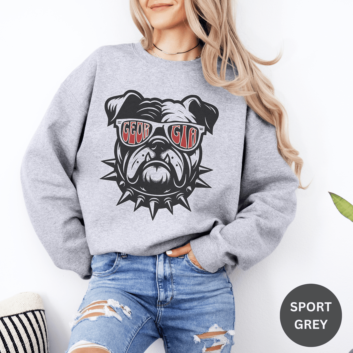 Georgia Football Crewneck Sweatshirt