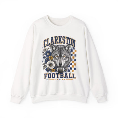 Clarkston Checkered Graphic Sweatshirt