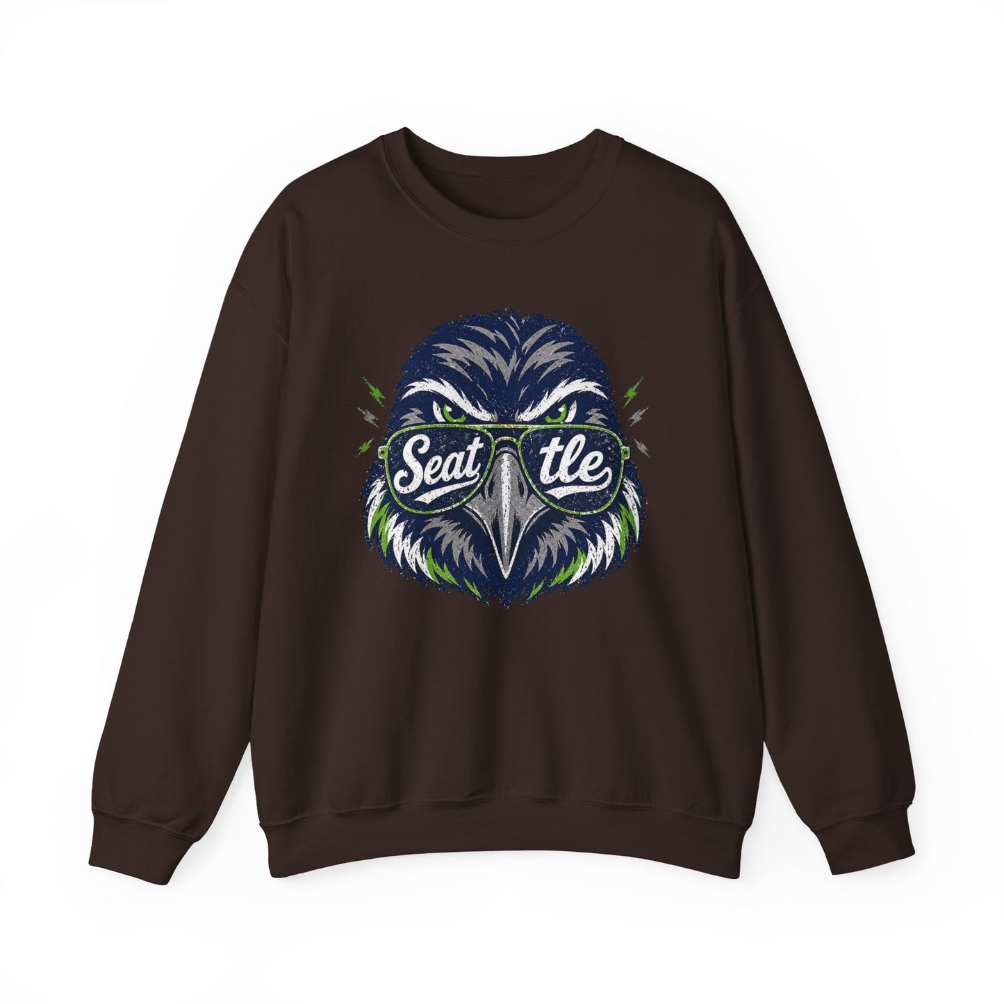 Seattle City Spirit Football Graphic Sweatshirt