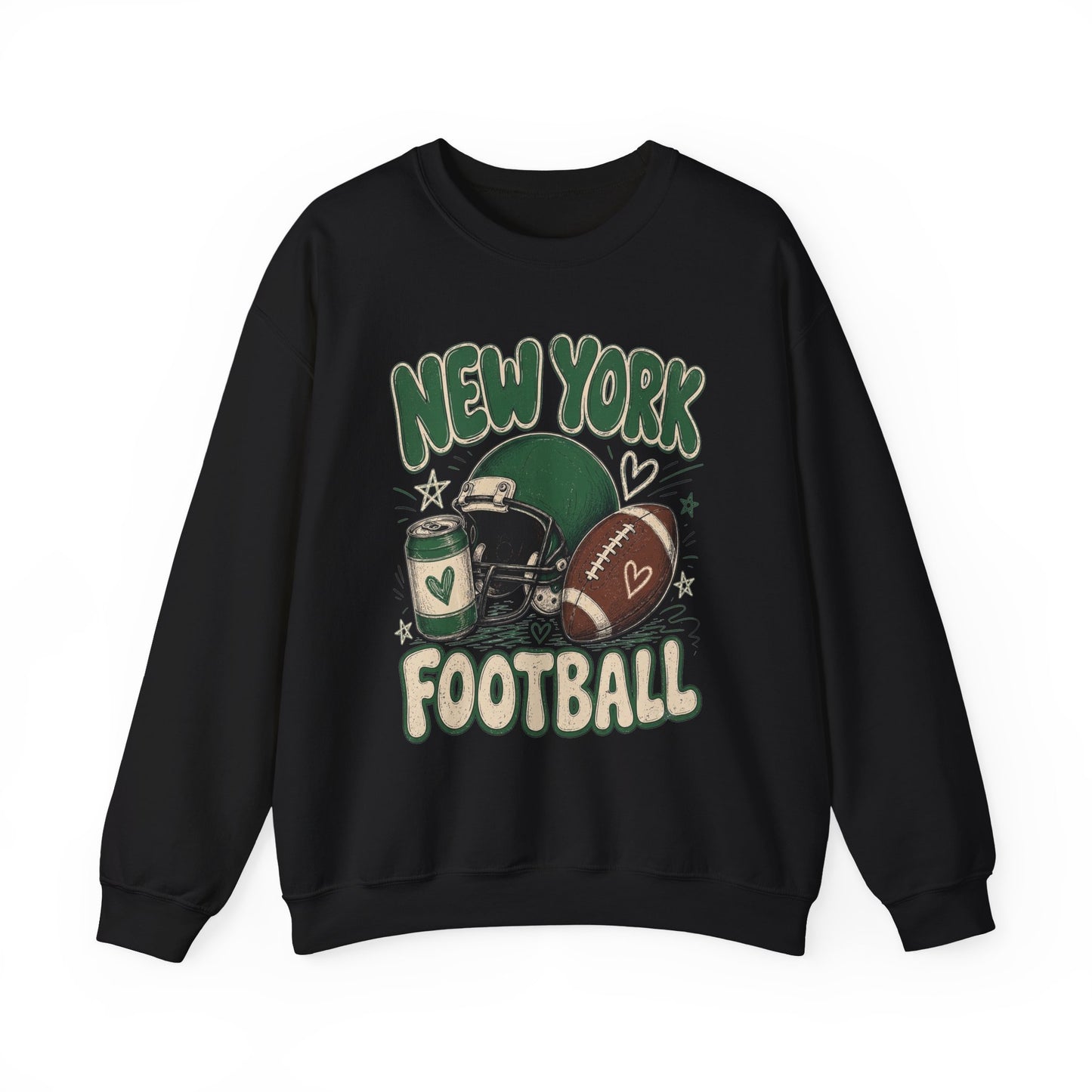 New York Icon Football Graphic Sweatshirt