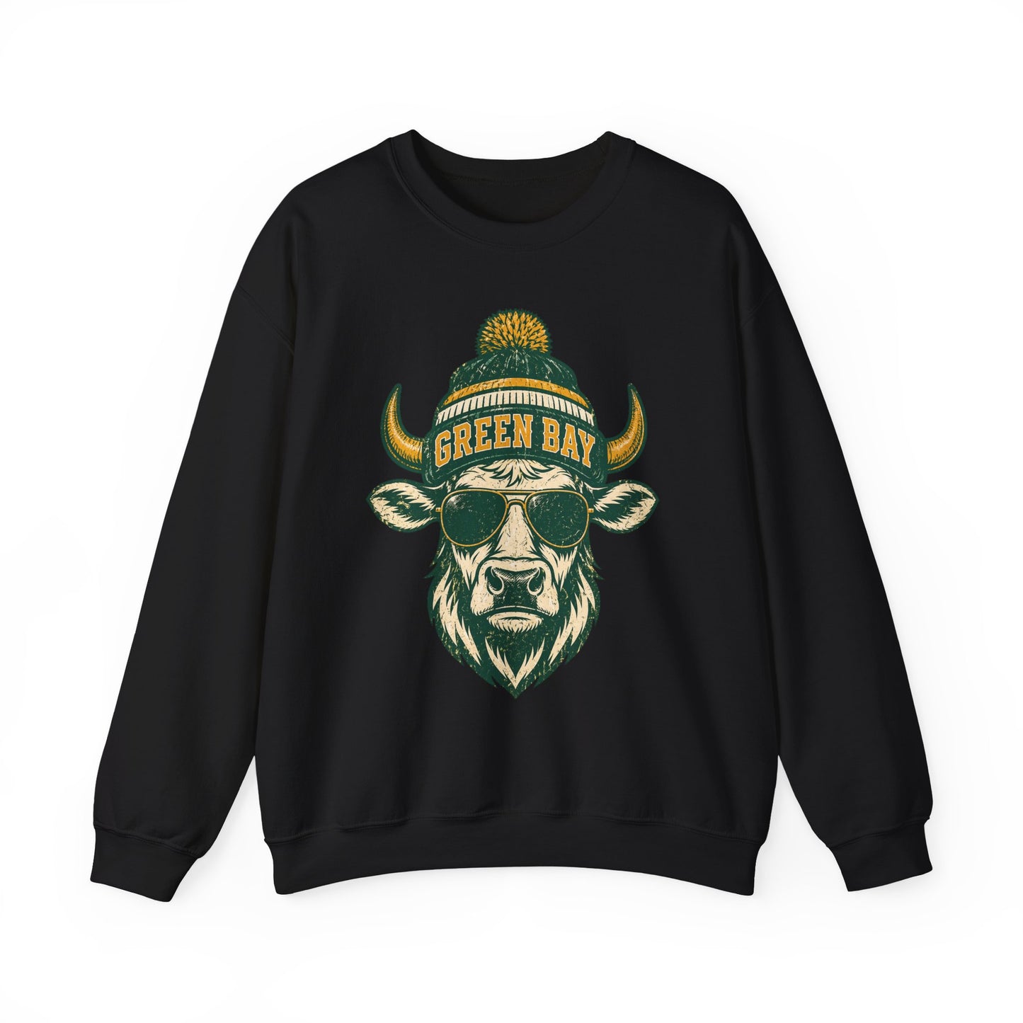 Green Bay Western Character Football Graphic Sweatshirt