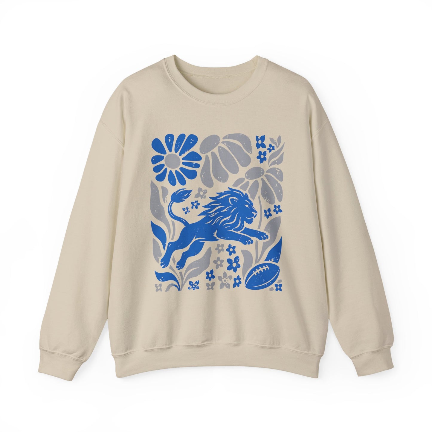 Detroit Boho Football Graphic Sweatshirt
