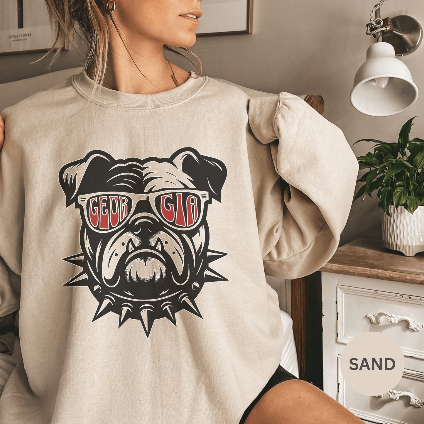 Georgia Football Crewneck Sweatshirt