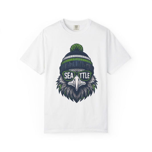 Seattle Vintage Spirit Football Graphic T-shirt