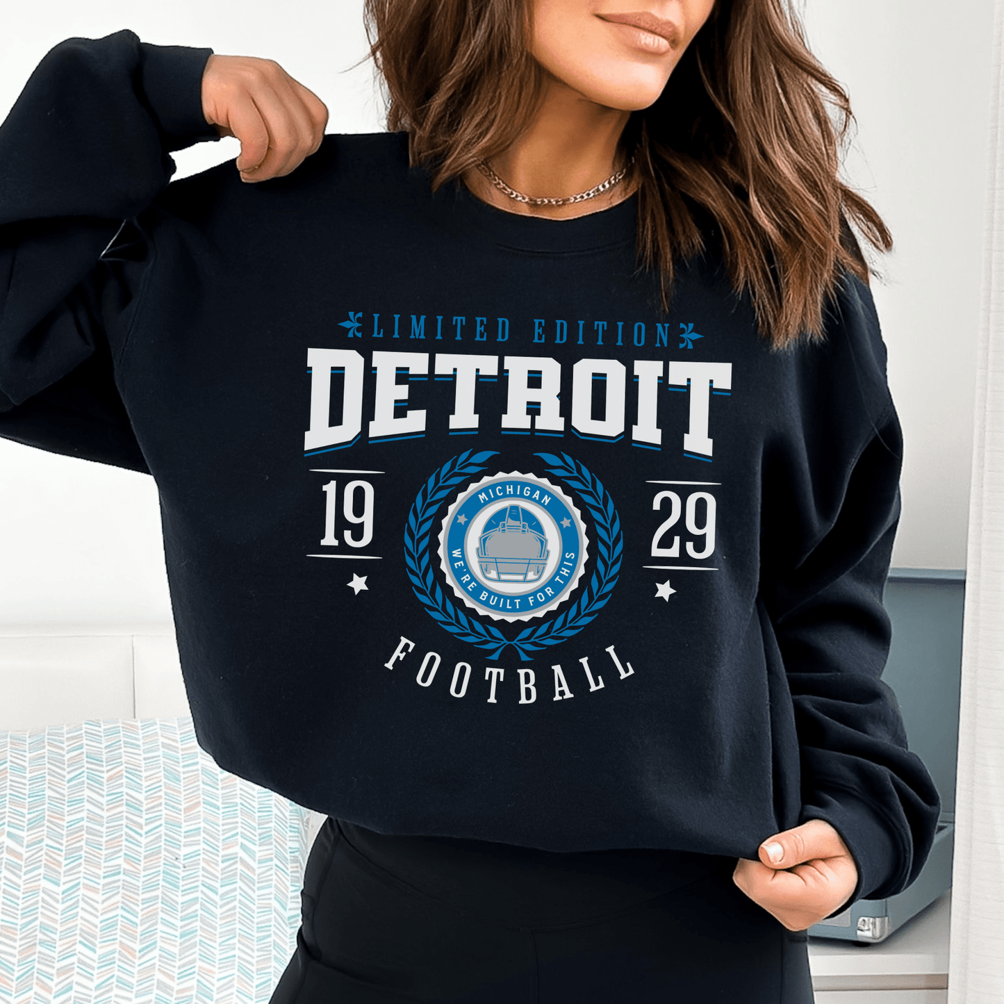 Detroit Football Sweatshirt