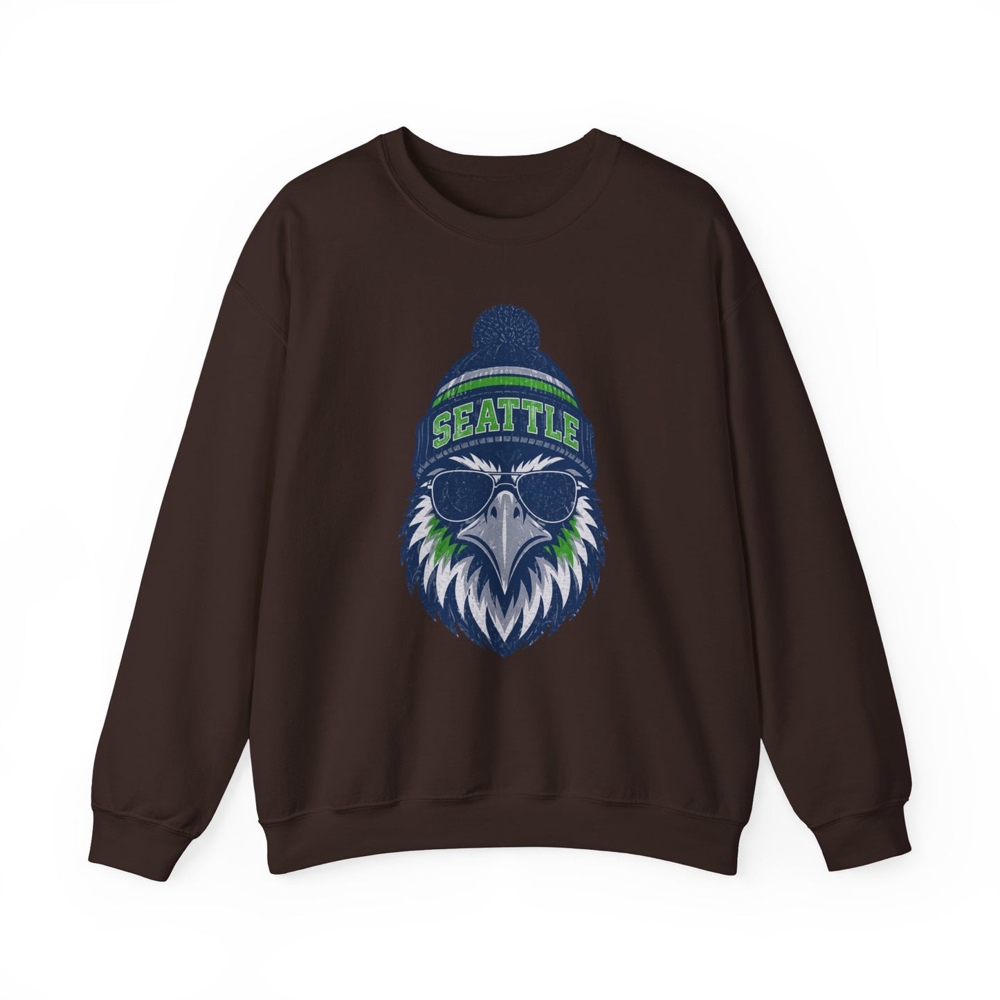 Seattle Classic Character Football Graphic Sweatshirt