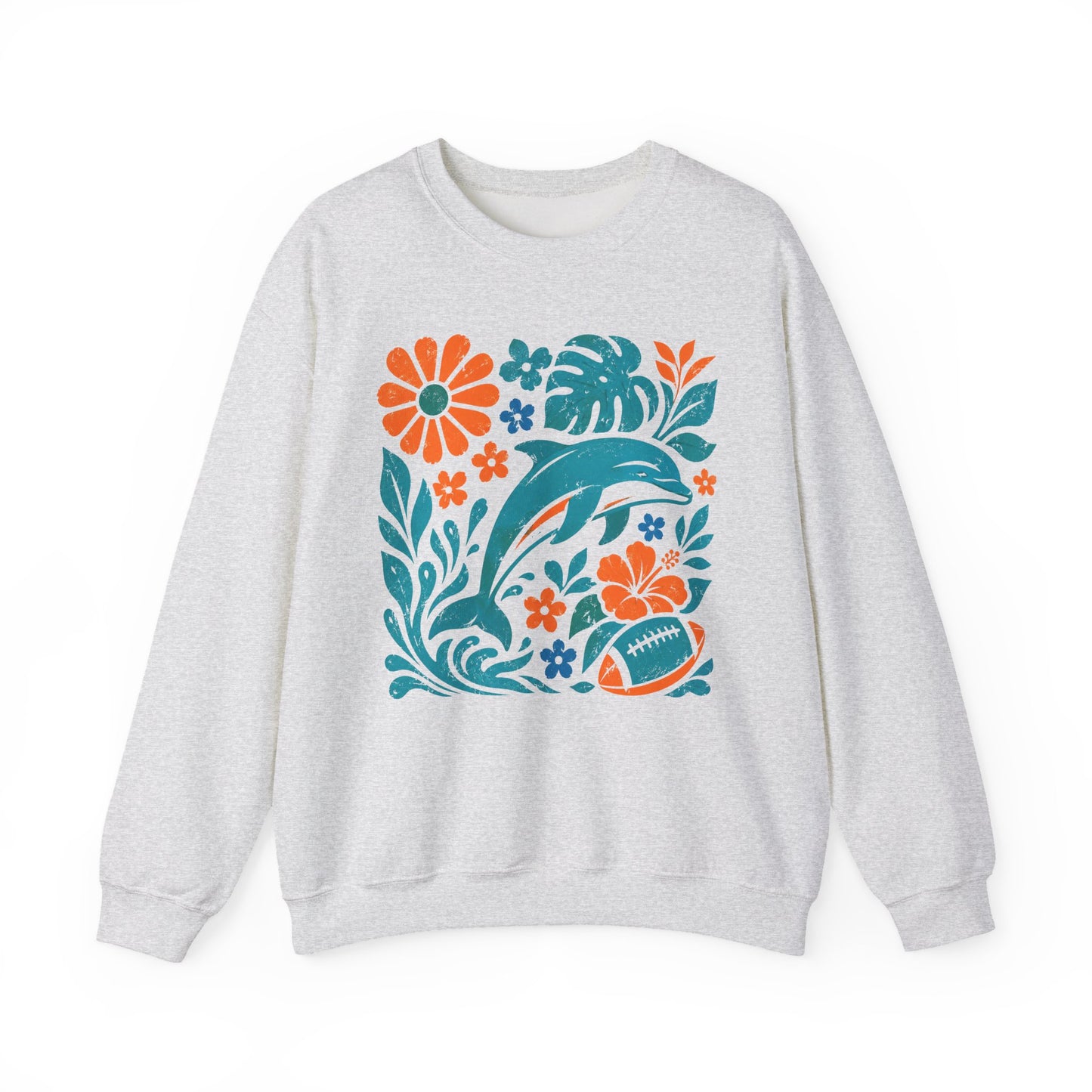 Miami Boho Football Graphic Sweatshirt