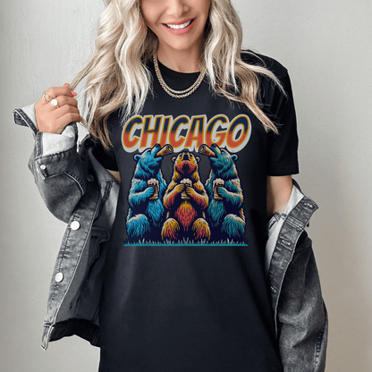 Let's Go Chicago Football Tshirt