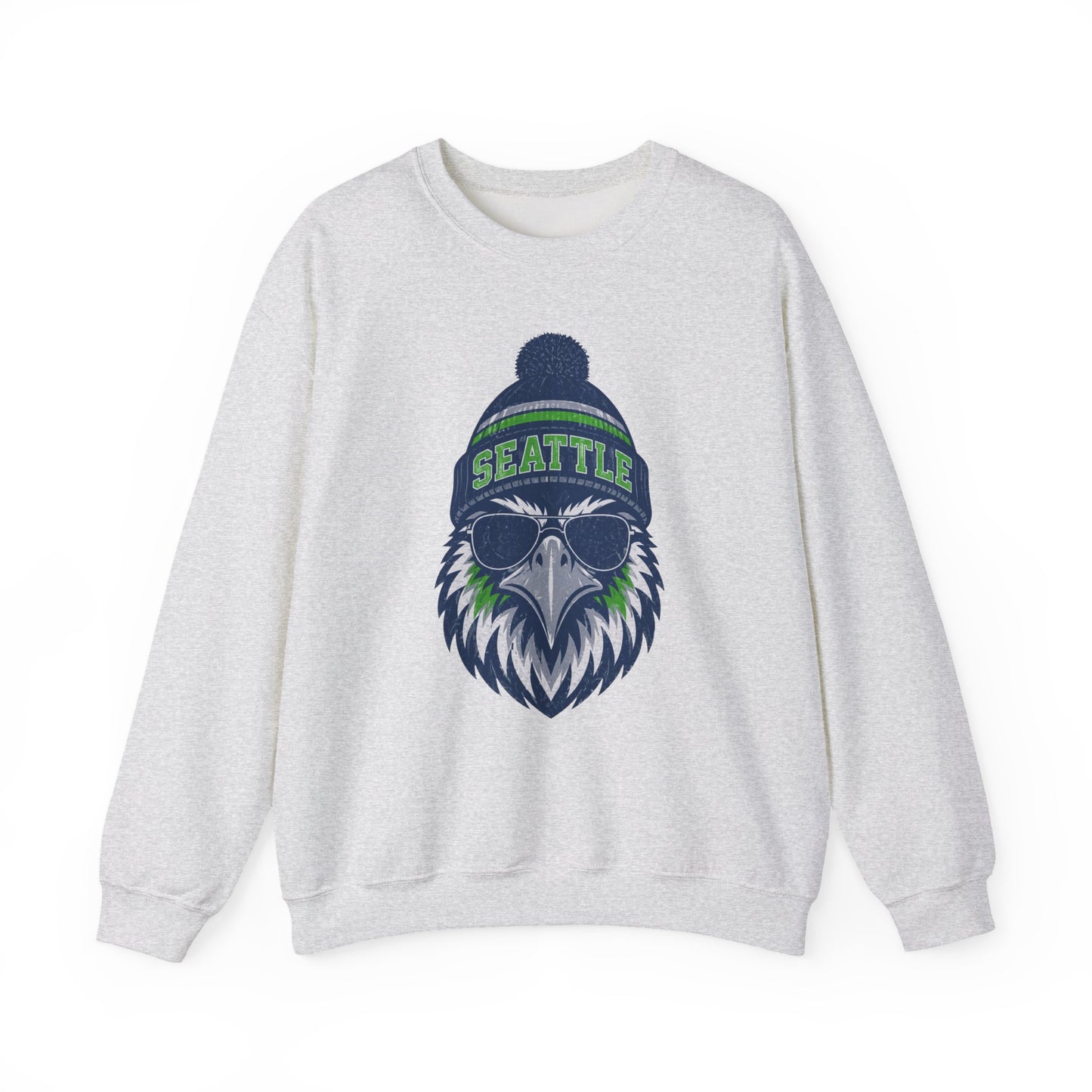 Seattle Classic Character Football Graphic Sweatshirt