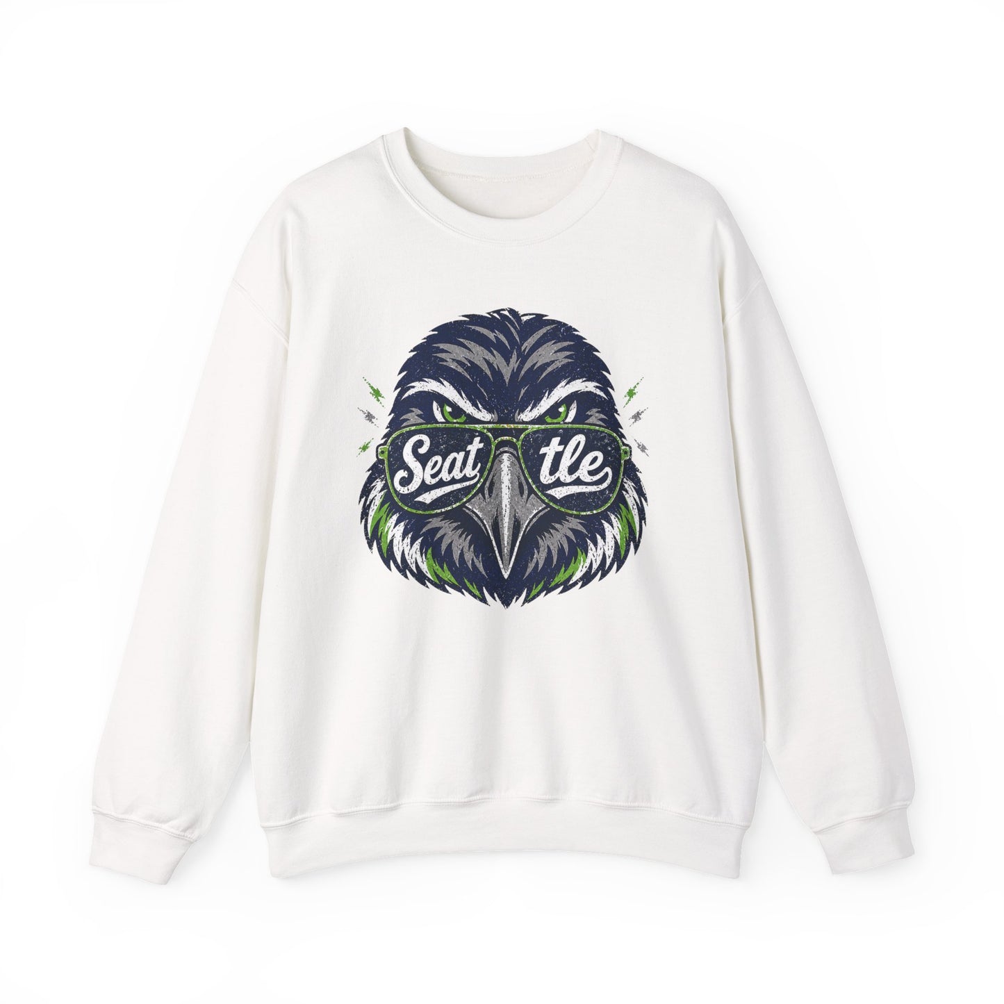 Seattle City Spirit Football Graphic Sweatshirt