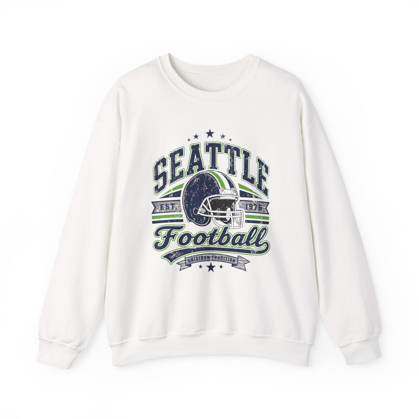 Seattle Classic Football Graphic Sweatshirt