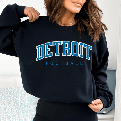 Detroit Football Sweatshirt