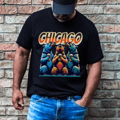 Let's Go Chicago Football Tshirt