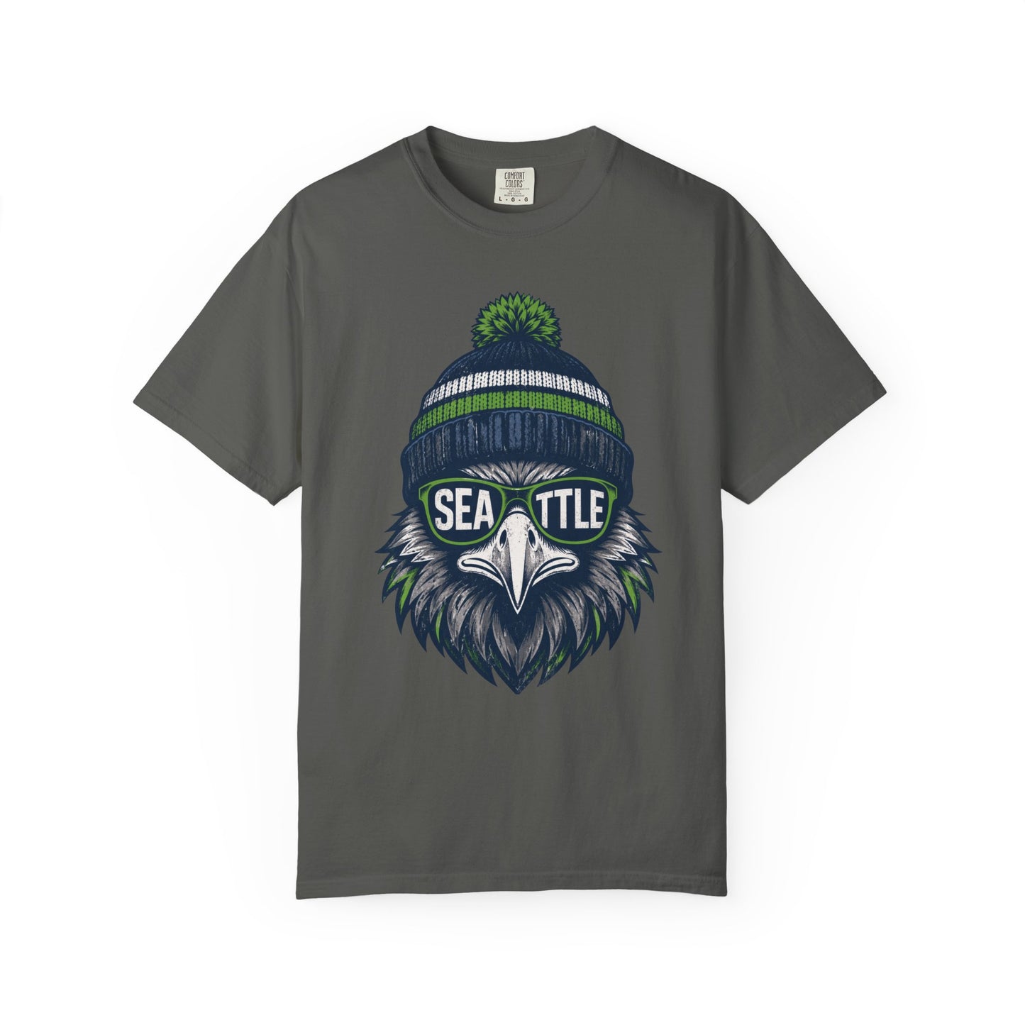 Seattle Vintage Spirit Football Graphic T-shirt