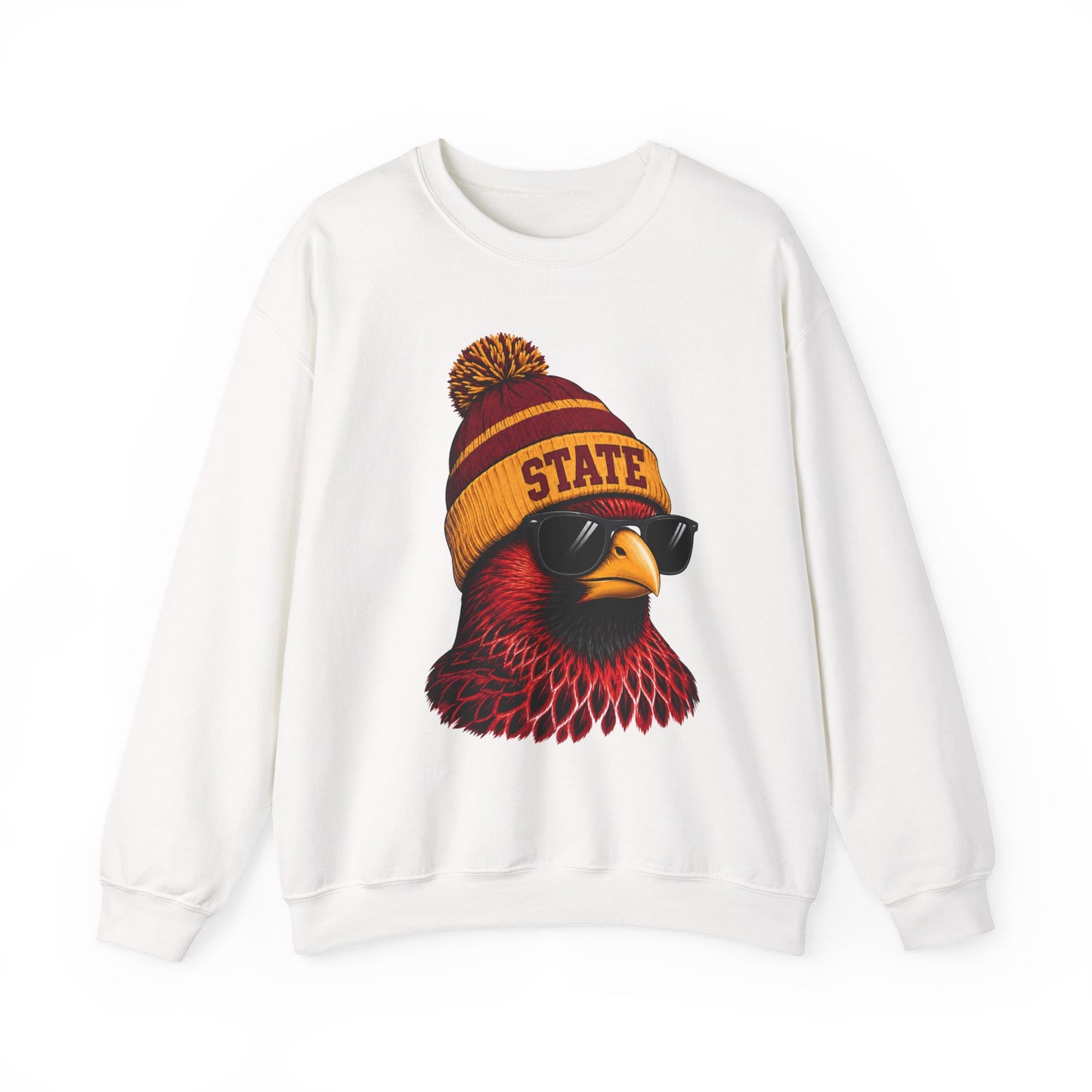 Adult Cardinal Football Graphic Sweatshirt