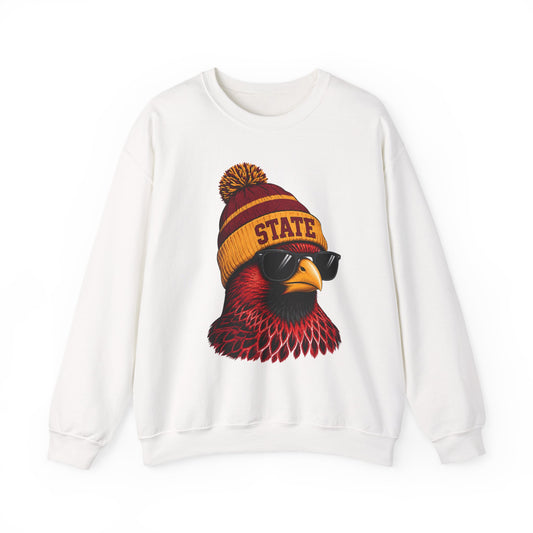 Adult Cardinal Football Graphic Sweatshirt