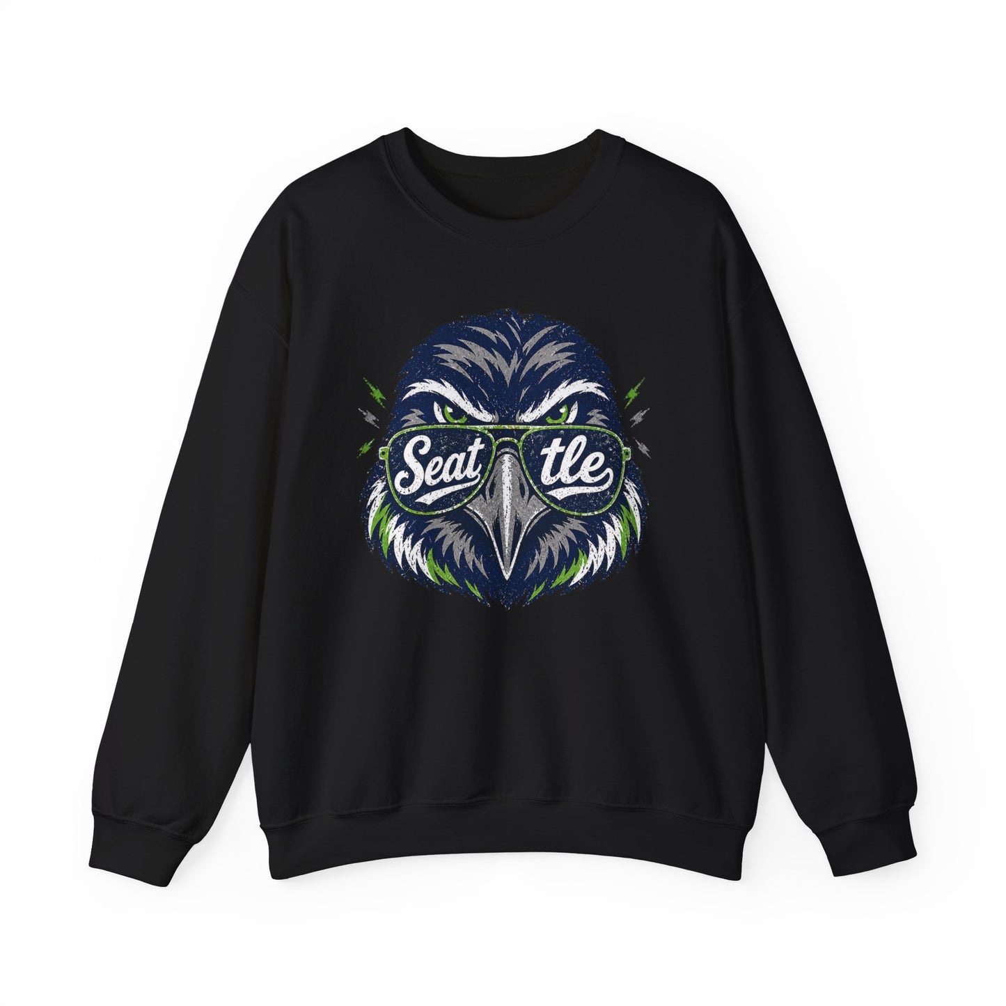 Seattle City Spirit Football Graphic Sweatshirt