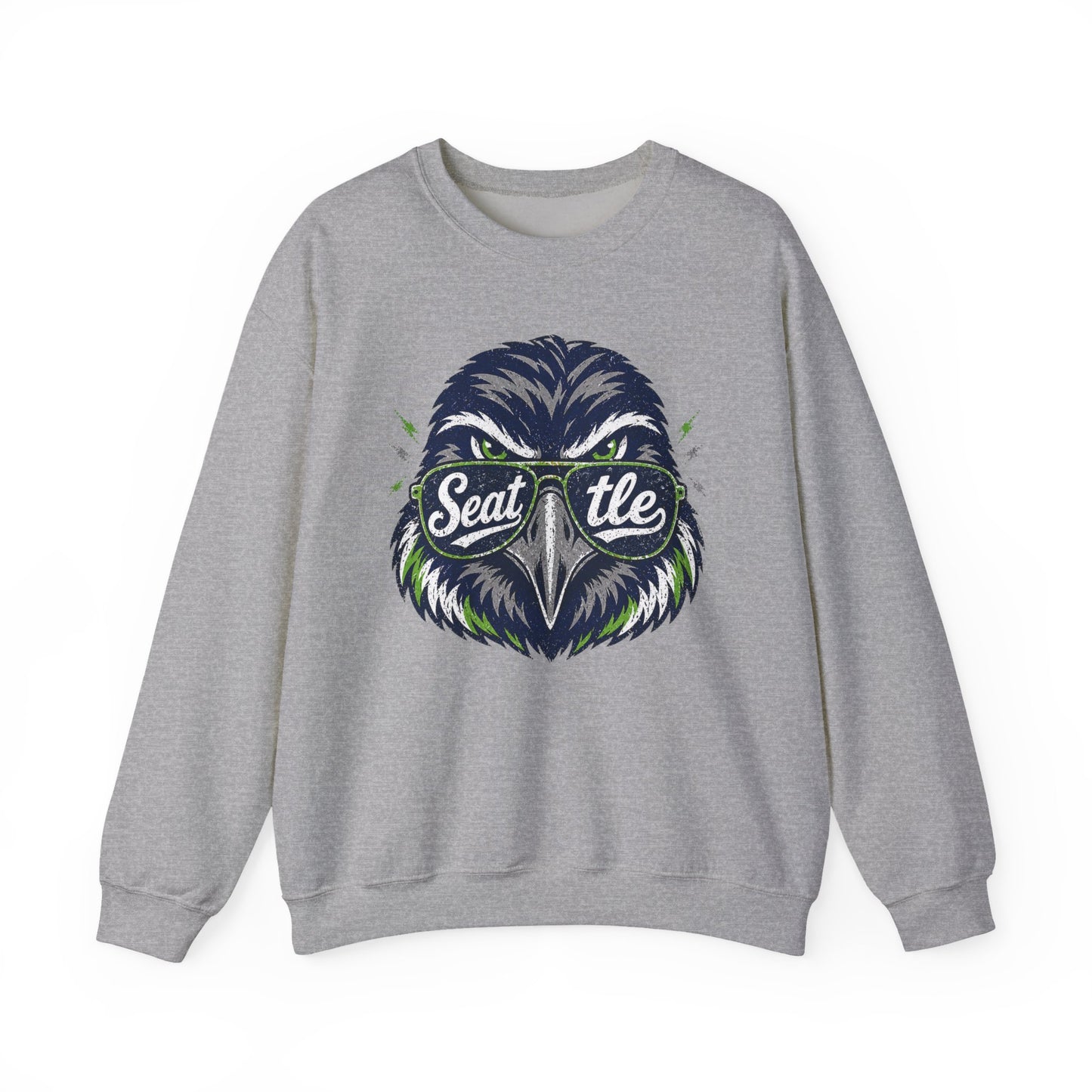 Seattle City Spirit Football Graphic Sweatshirt