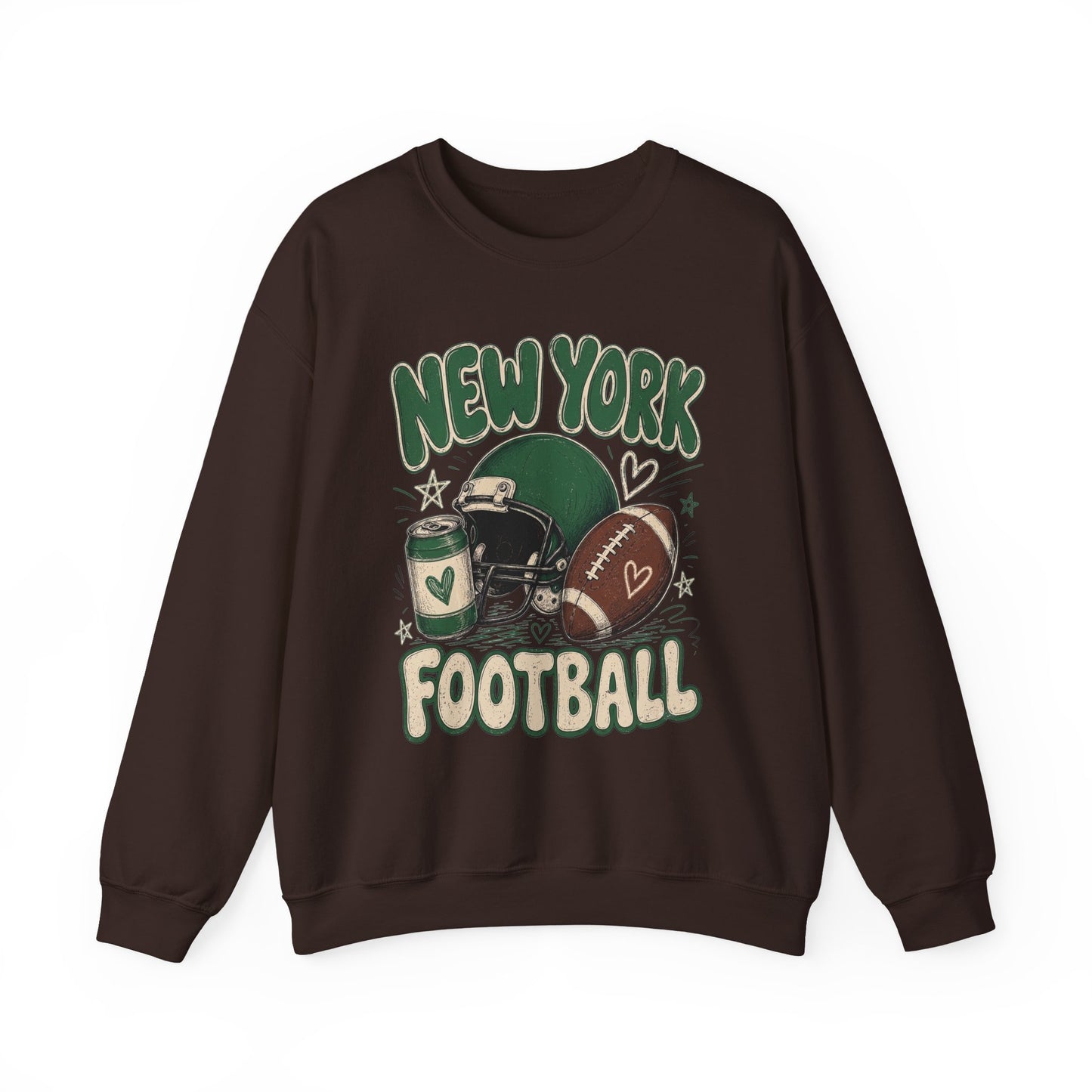 New York Icon Football Graphic Sweatshirt