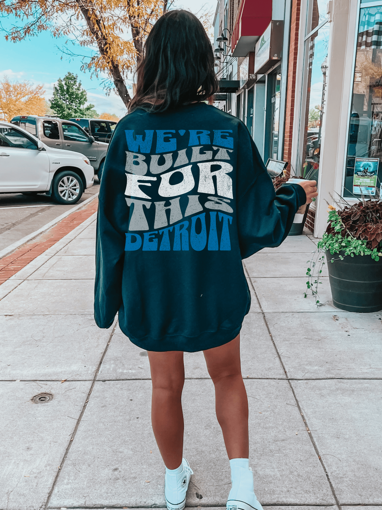 We're Built For This Detroit Football Sweatshirt