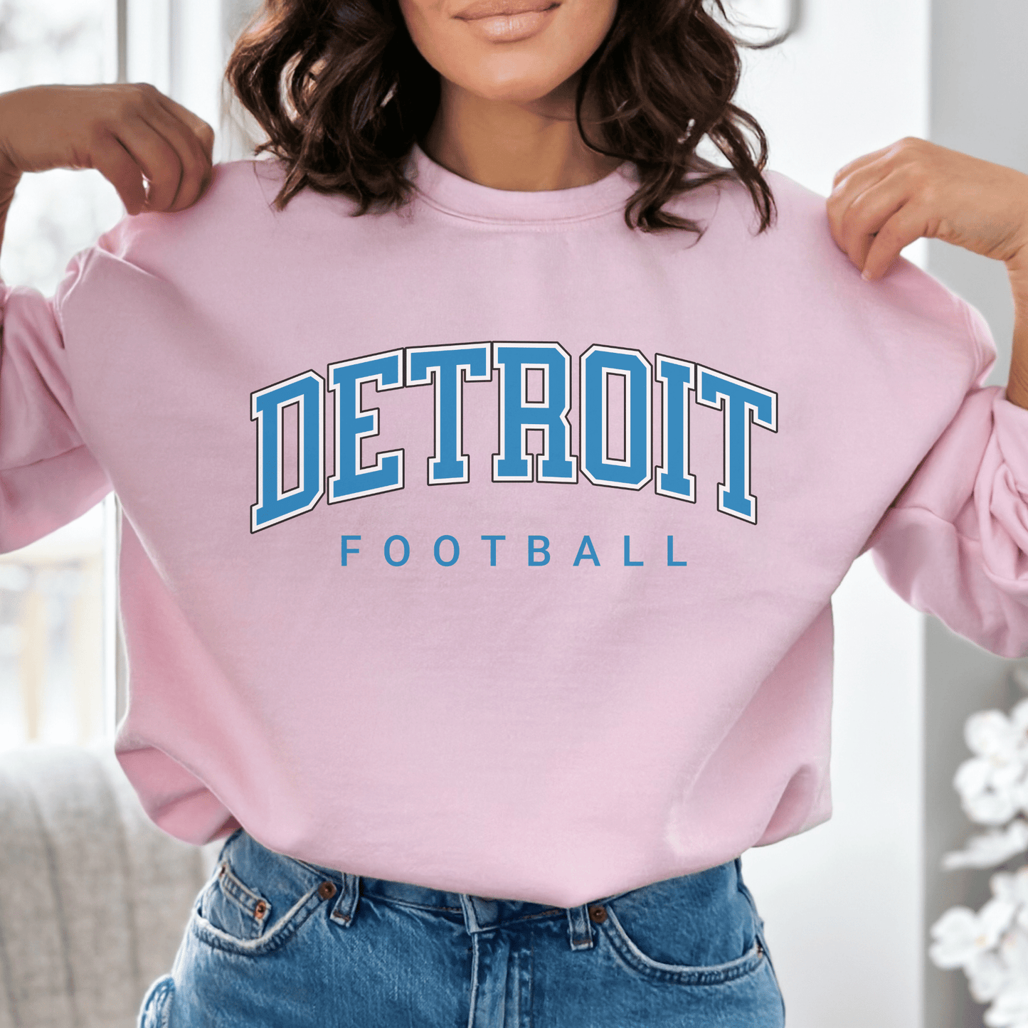 Detroit Football Sweatshirt