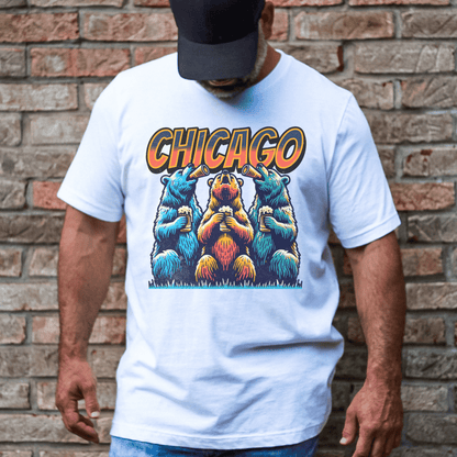 Let's Go Chicago Football Tshirt