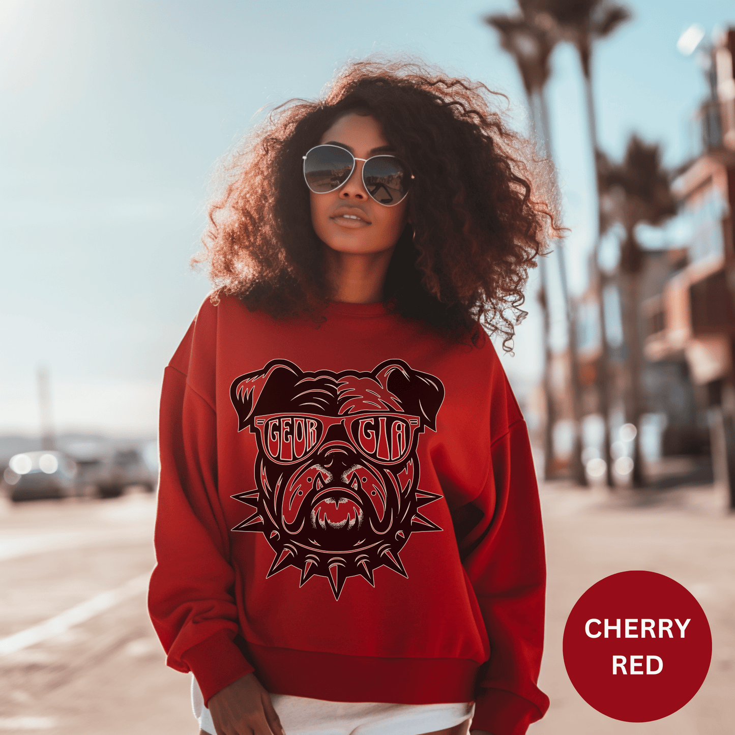 Georgia Football Crewneck Sweatshirt