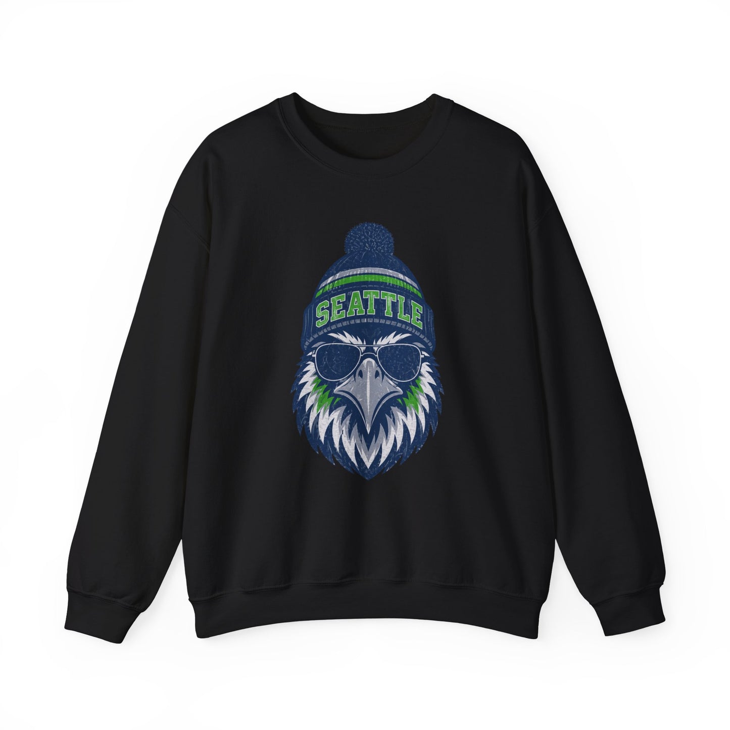 Seattle Classic Character Football Graphic Sweatshirt