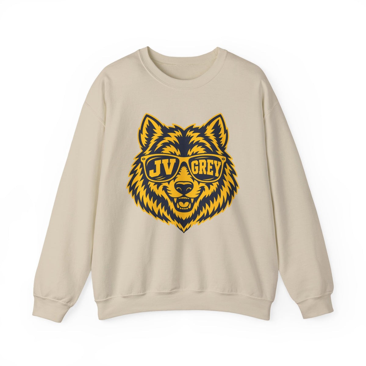Clarkston Wolves JV Grey Graphic Sweatshirt