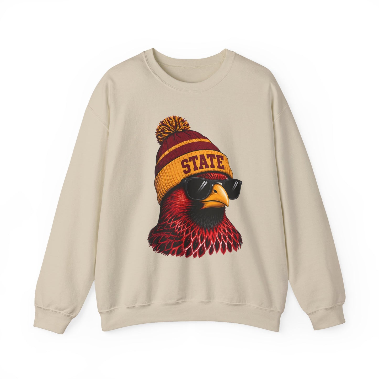 Adult Cardinal Football Graphic Sweatshirt