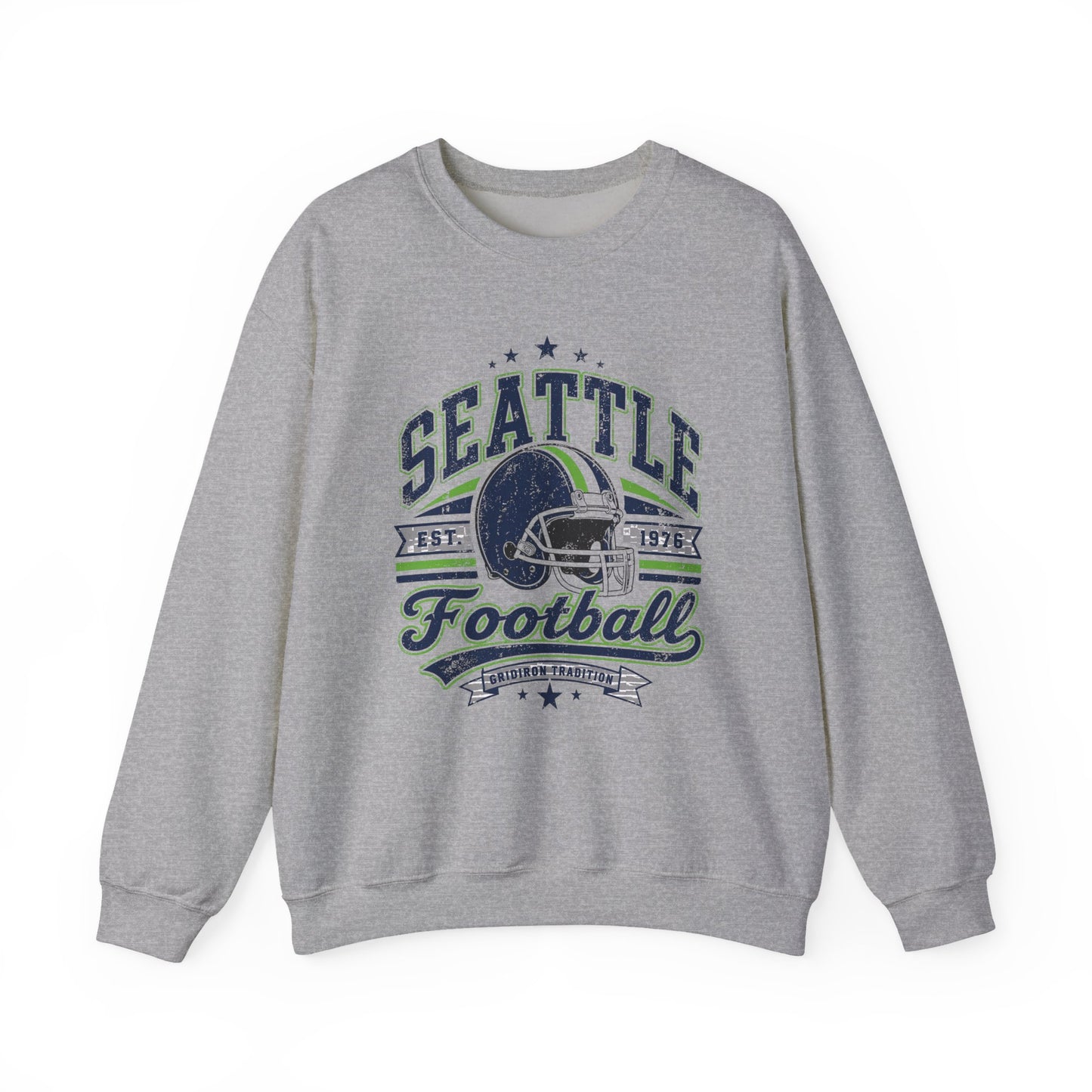 Seattle Classic Football Graphic Sweatshirt