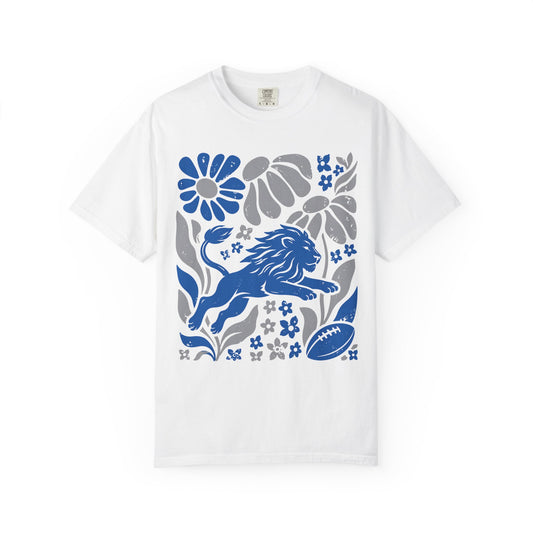 Detroit Boho Football Graphic T-shirt
