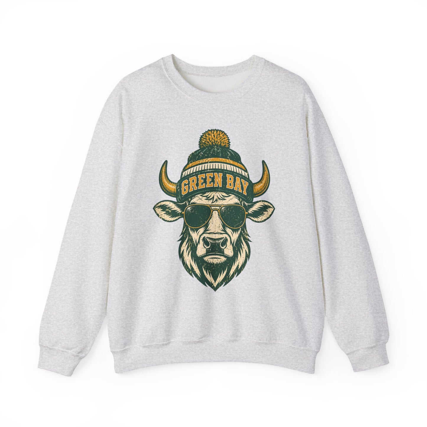 Green Bay Western Character Football Graphic Sweatshirt