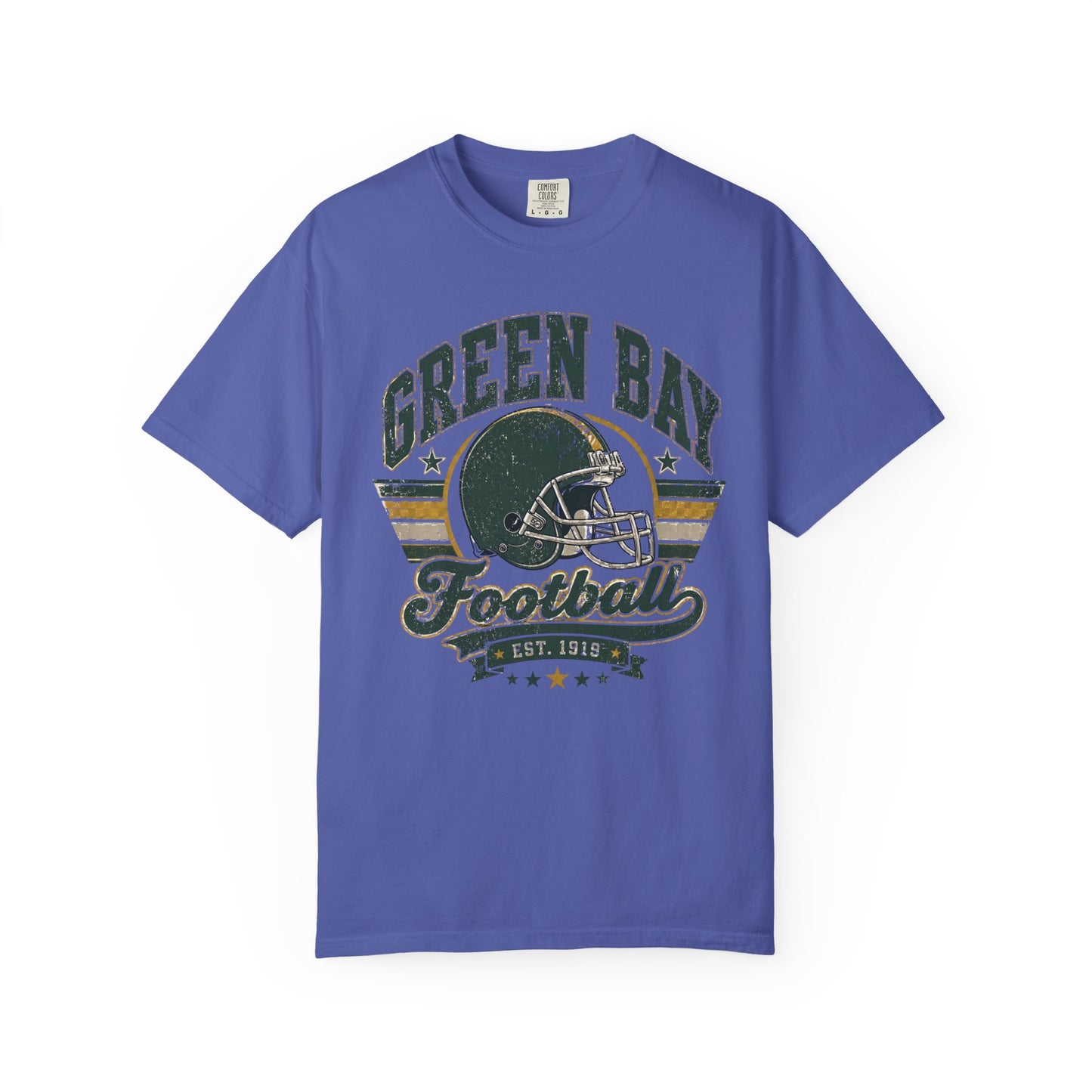 Green Bay Heritage Football Graphic T-shirt