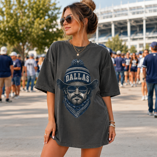 Dallas Western Football Graphic T-shirt