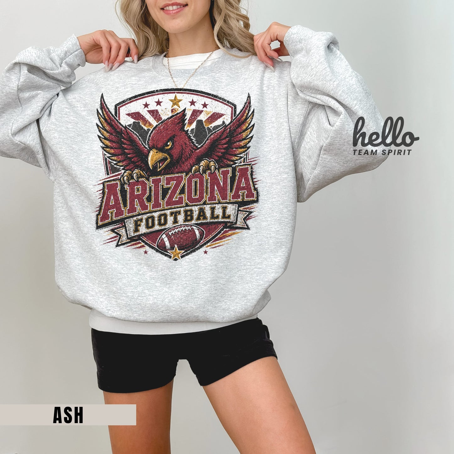 Arizona Desert Football Graphic Sweatshirt