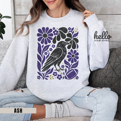 Baltimore Boho Football Graphic Sweatshirt