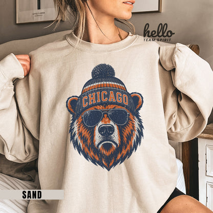 Chicago Vintage Football Graphic Sweatshirt