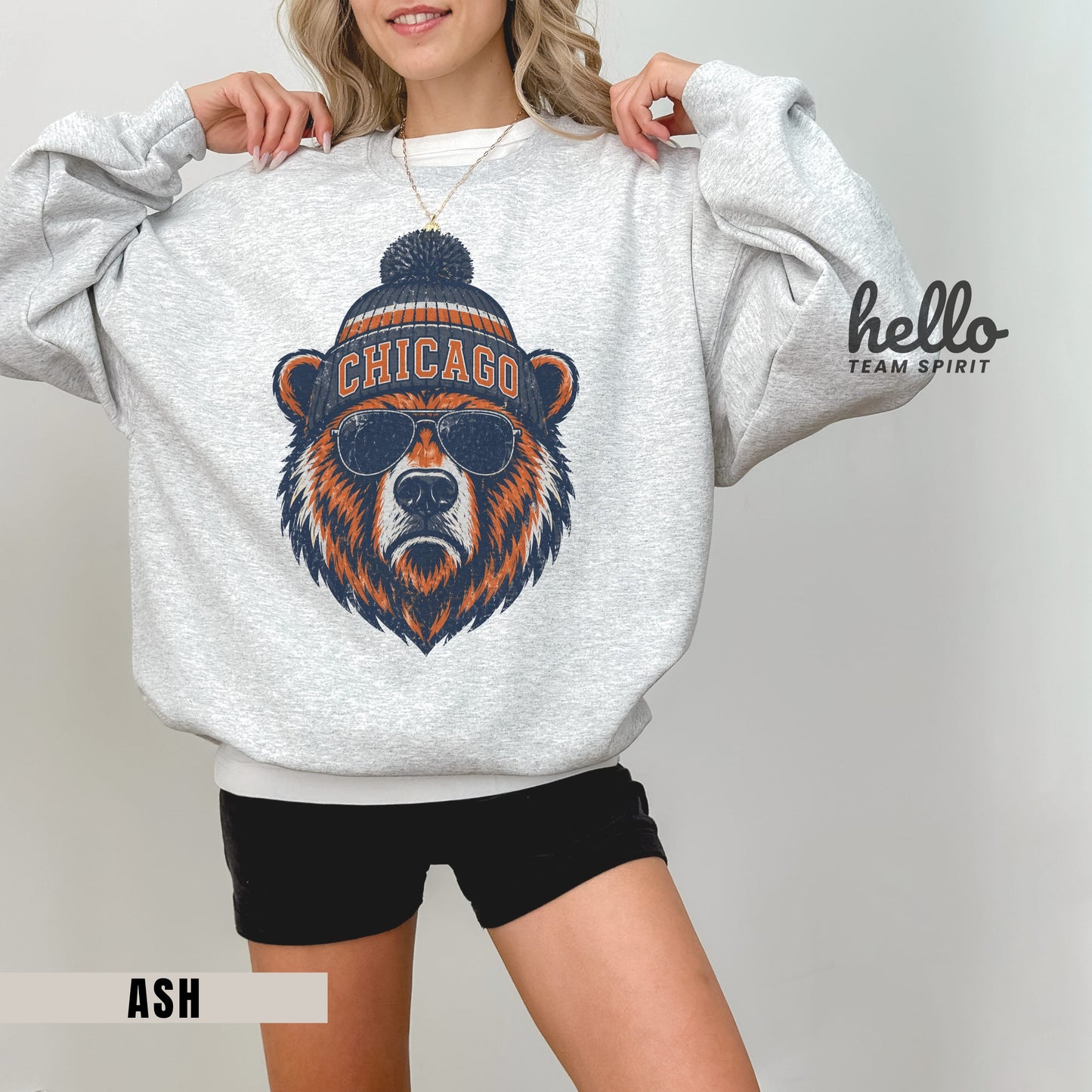Chicago Vintage Football Graphic Sweatshirt