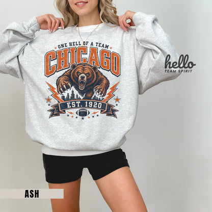 Chicago Established Football Graphic Sweatshirt