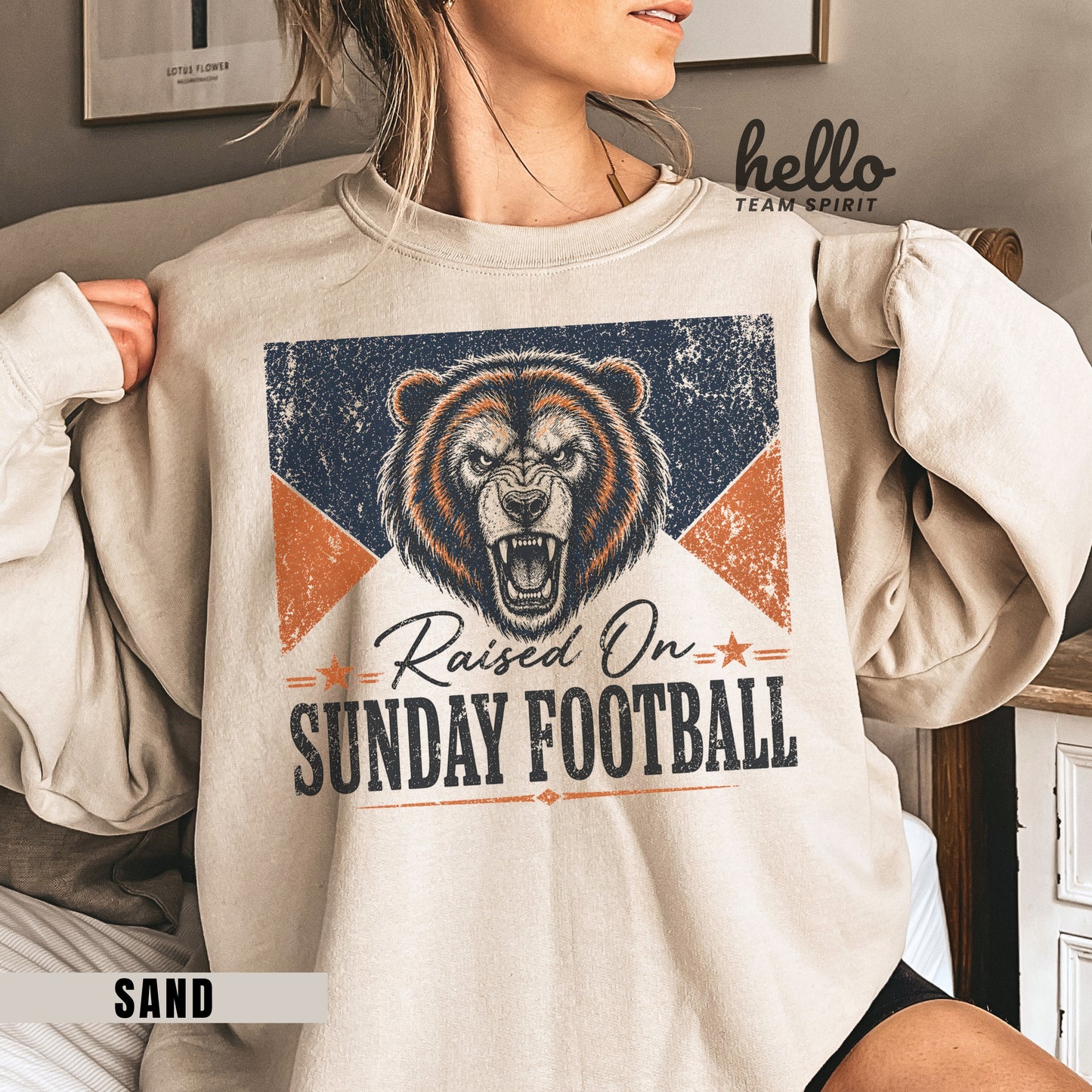 Chicago Sunday Football Graphic Sweatshirt