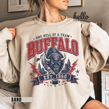 Buffalo Established Football Graphic Sweatshirt