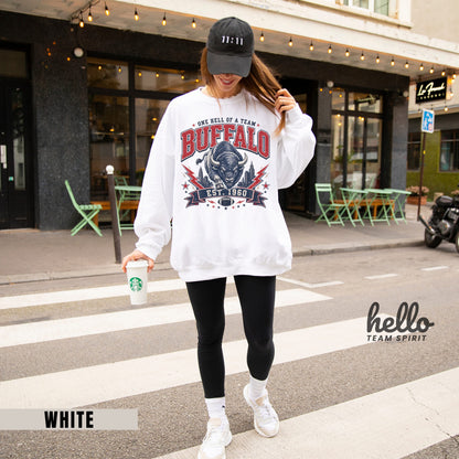 Buffalo Established Football Graphic Sweatshirt