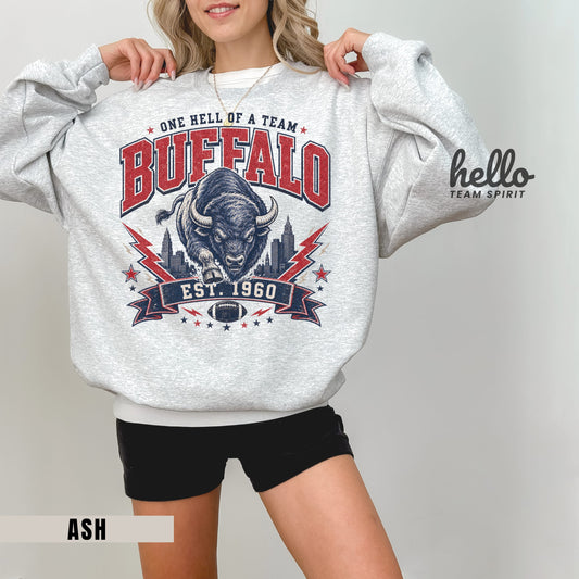 Buffalo Established Football Graphic Sweatshirt