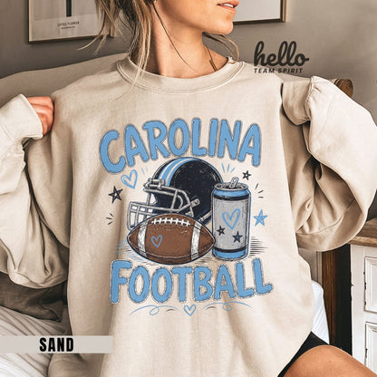 Carolina Icon Football Graphic Sweatshirt